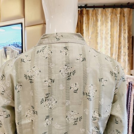 남성 면 도비 파자마세트