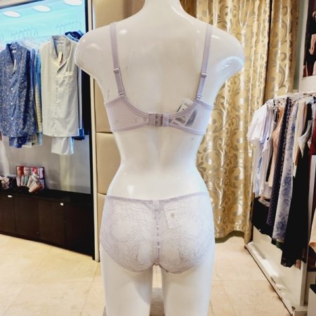 오르화 크리미 패드브라 레이스팬티