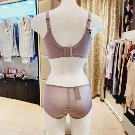 풀컵 노와이어브라 헴팬티세트