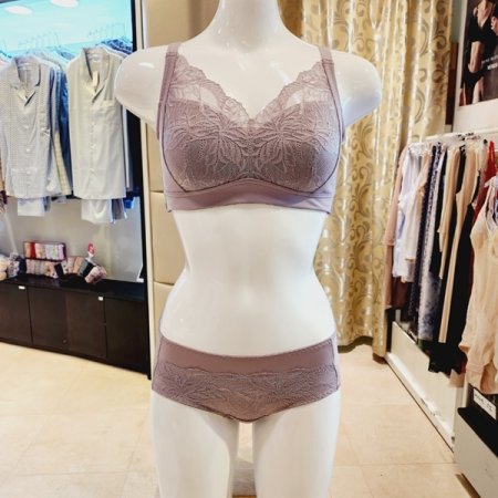 풀컵 노와이어브라 팬티세트 CD컵