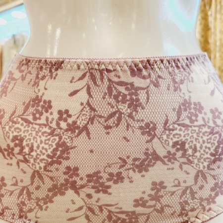 2종세트 모달 나염 스판 부인군팬티