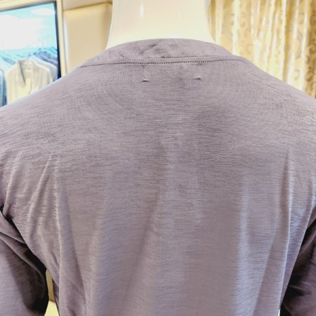 남성 라운드넥 인견니트 긴팔상의