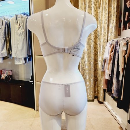 CD컵 레이스몰드브라 헴팬티세트