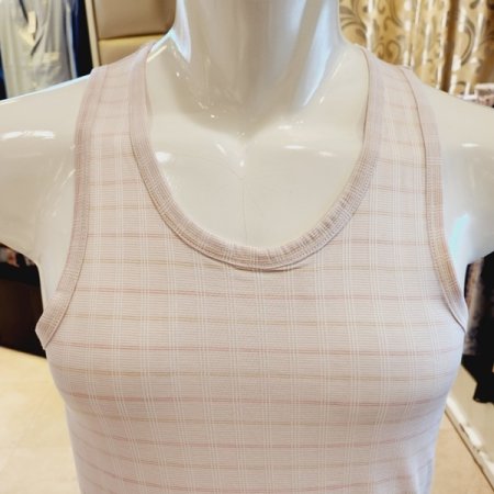 면 선염체크 남성런닝 트렁크팬티세트