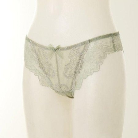 오르화 자수 레이스 T팬티 3종택1