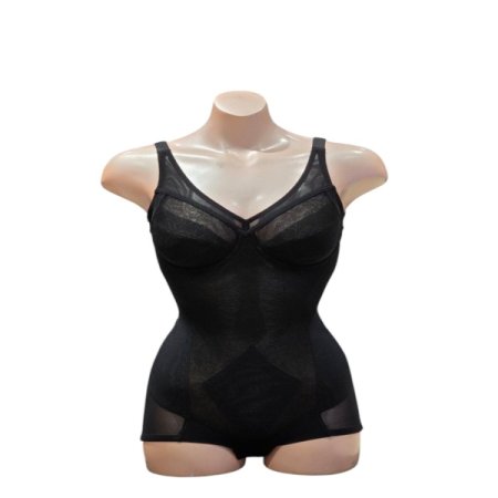 몸매보정 직조패드 블랙 올인원