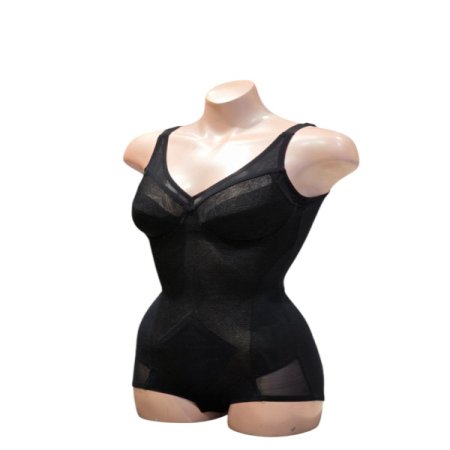 몸매보정 직조패드 블랙 올인원