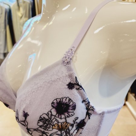 블랙라벨 프린트자수 패드브라 CD컵