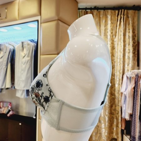 블랙라벨 프린트자수 패드브라 CD컵