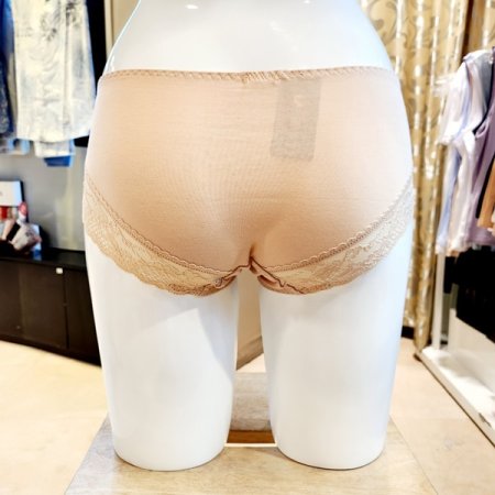 모달 스판 무지 힙레이스 여자팬티