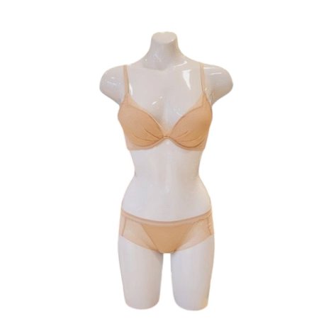 3색택1 왕뽕브라 레이스팬티세트