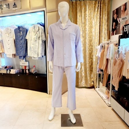 커플 시어서커 간절기 파자마세트