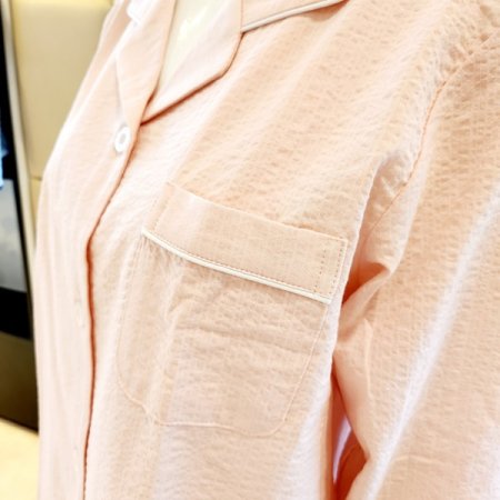 커플 시어서커 간절기 파자마세트