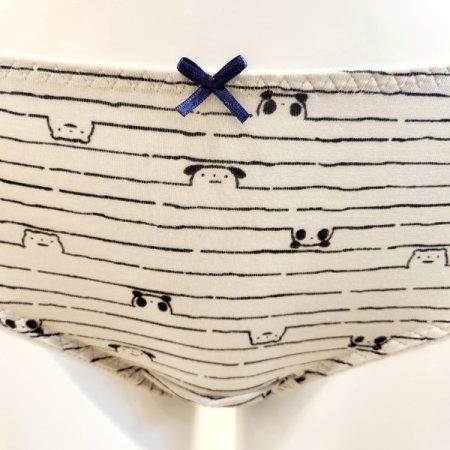 모달 팬더나염 위생팬티