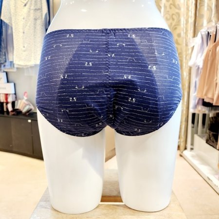 모달 팬더나염 위생팬티