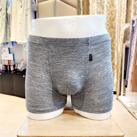 멜란 스트라이프 냉감소재 남자드로즈