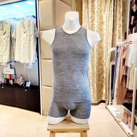 냉감소재 남성런닝 드로즈세트