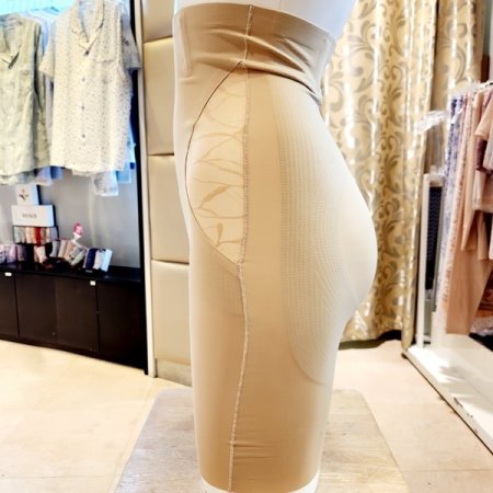 하이웨스트 무봉제 복부보정 사각거들