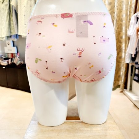 모달 의자나염 여자팬티 2종세트