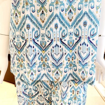 여성 청량감 주름지 홈웨어상의