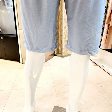 남자 심플 카라넥 반팔반바지 잠옷