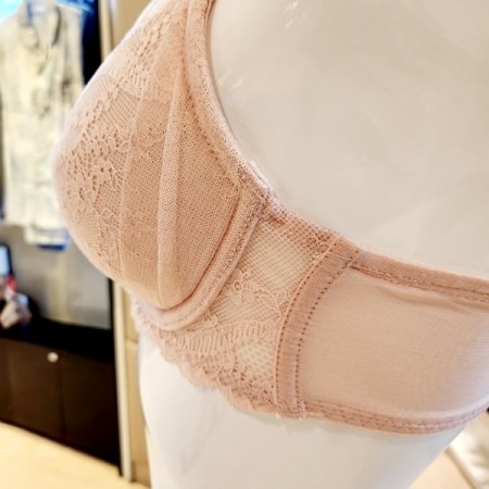 C컵D컵 레이스패드브라 헴팬티세트