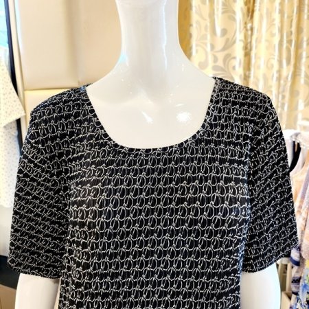 넉넉한핏 주름가공 원피스 홈웨어