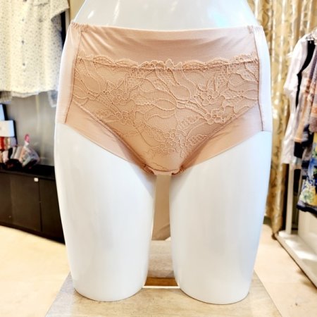여성 자카드레이스 헴라인팬티 4색택1
