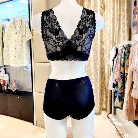 몰드컵 탑 컵란쥬 헴팬티세트