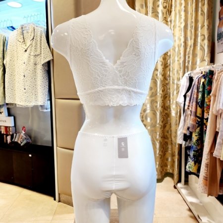 레이스 몰드 탑 컵란쥬 헴팬티 세트
