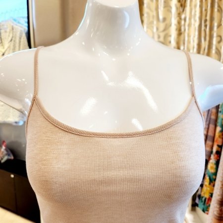 땀받이 인견 면폴리 여성 끈런닝