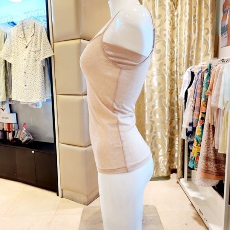 땀받이 인견 면폴리 여성 끈런닝