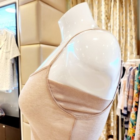 땀받이 인견 면폴리 여성 끈런닝