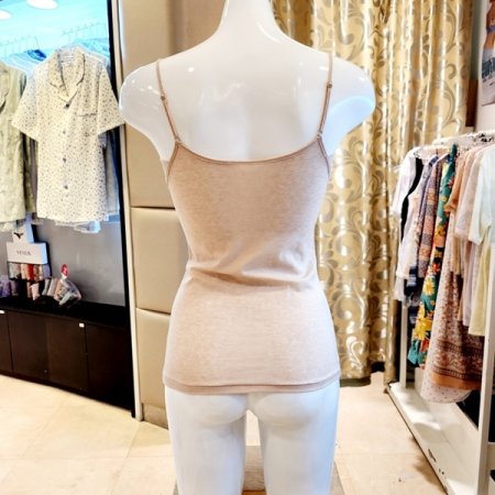 땀받이 인견 면폴리 여성 끈런닝