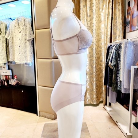 C컵D컵 노패드 노와이어브라 팬티세트