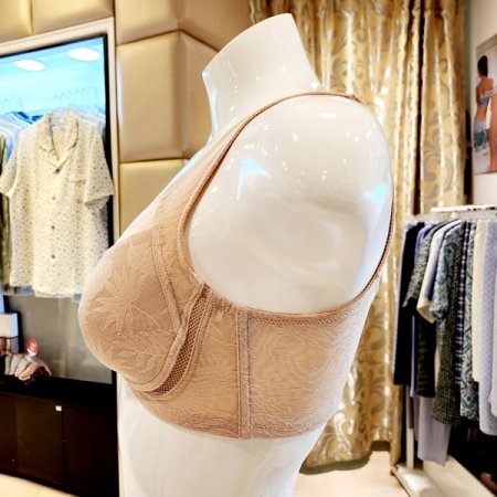 인견 넓은어깨끈 노와이어브라 AB컵