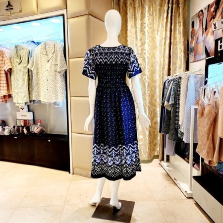 시원한감촉 스모핑 원피스 홈웨어