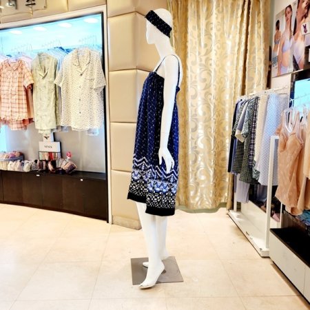 어깨끈 탈착 인견 골프가운