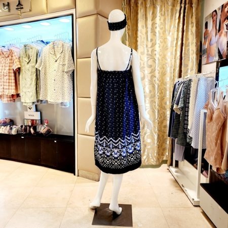 어깨끈 탈착 인견 골프가운