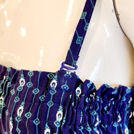 어깨끈 탈착 인견 골프가운