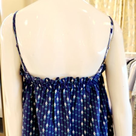 어깨끈 탈착 인견 골프가운