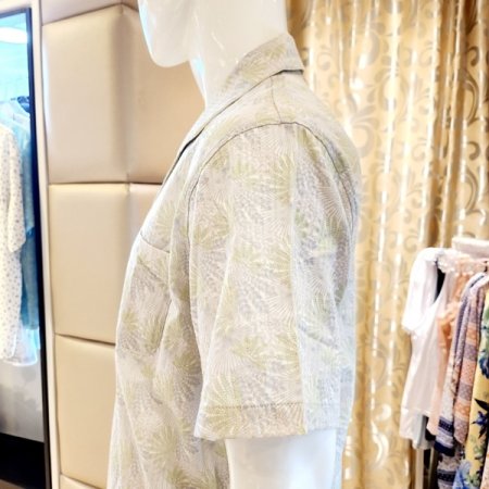 야자수나염 면 남자 여름 잠옷세트