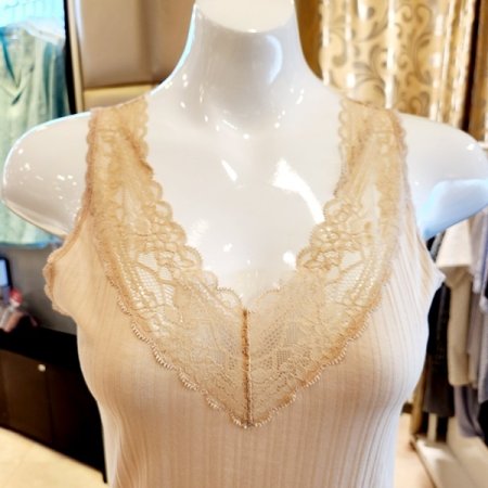 고급스러운 아사면 여성 런닝