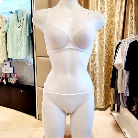 C컵D컵 인견몰드브라 모달팬티세트