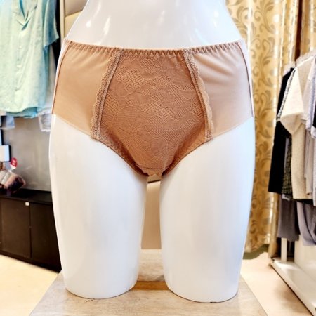 은은한 자가드 망 여성 헴팬티