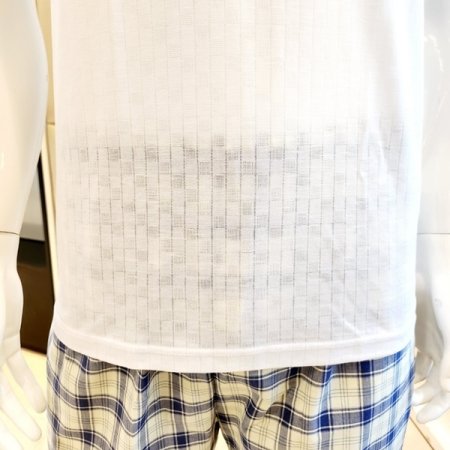 남성 시원한 면 뱀부 반팔런닝