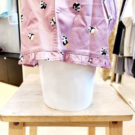 여자 면 팬더나염 트렁크 사각팬티