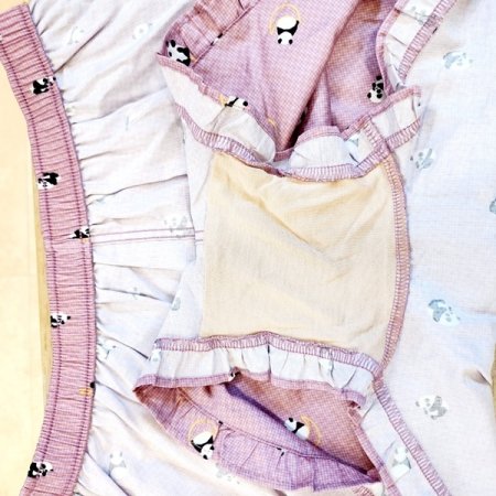 여자 면 팬더나염 트렁크 사각팬티