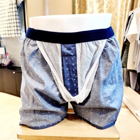 남성 내측밴드 나사나염 망트렁크