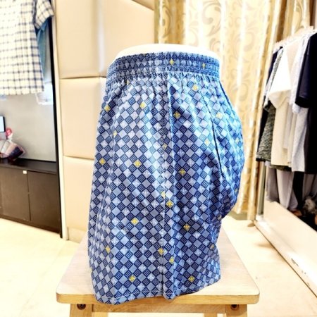 2종세트 남성 면 왕관나염 트렁크